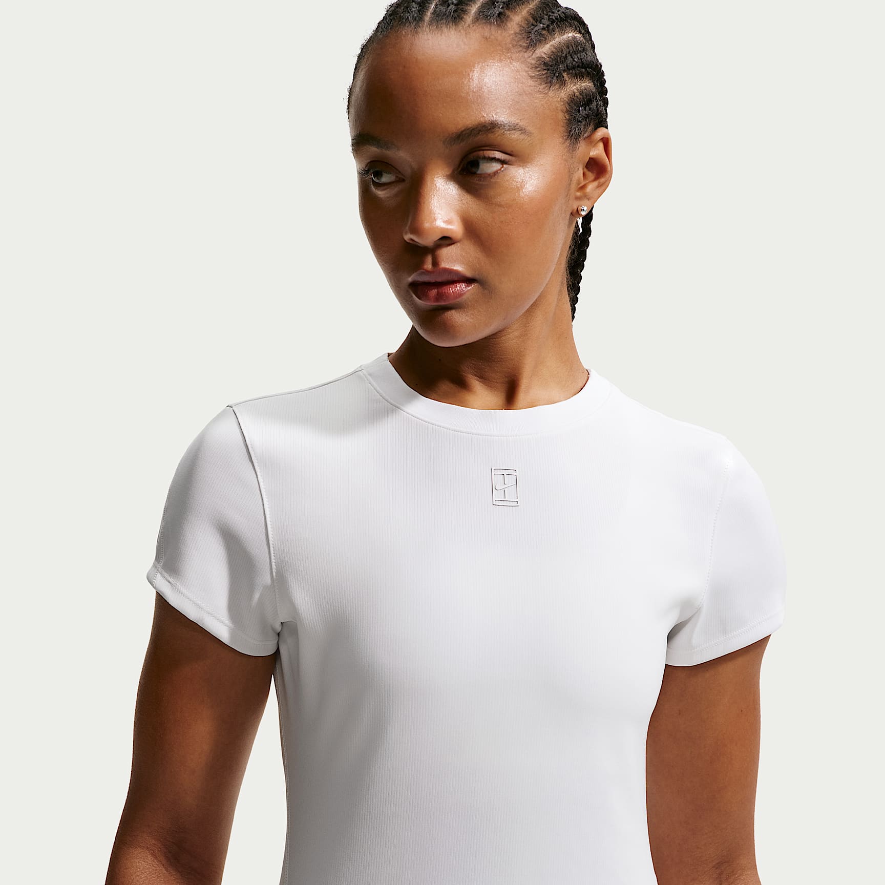 NikeCourt Advantage Women's Dri-FIT Short-Sleeve Tennis Top. Nike BG